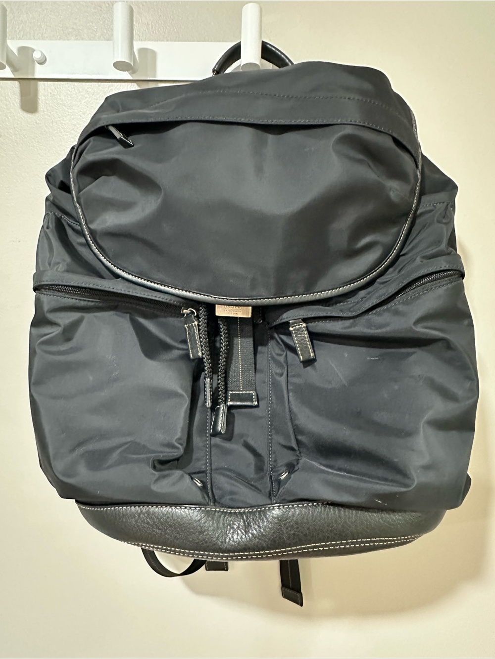 Coach Black Nylon Backpack